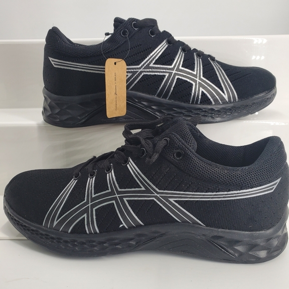 Men’s Black Jousen Milan Sneakers Sz 11 NWT - Picture 1 of 15